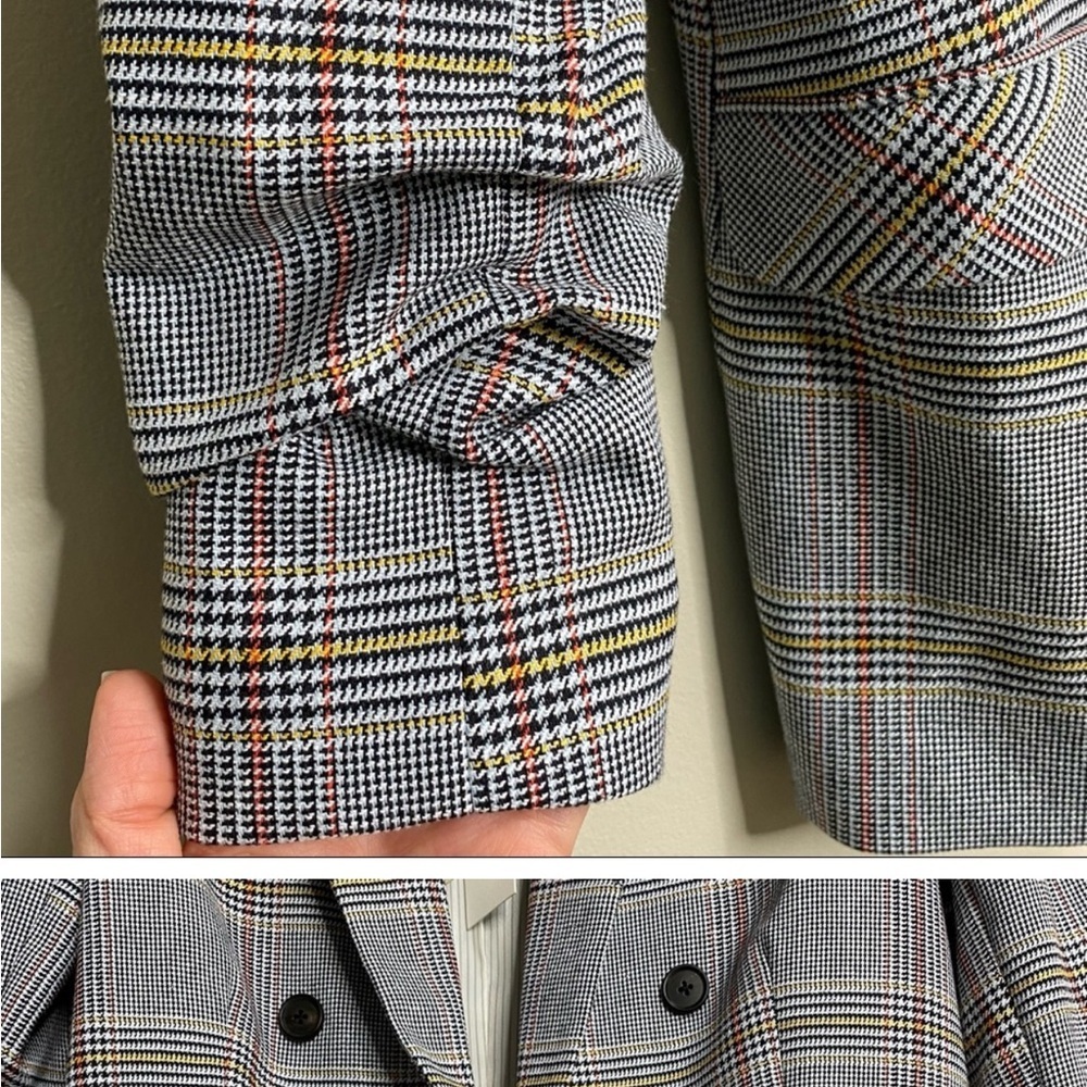 Veronica Beard  Beacon  Dickey Plaid Blaazer - Picture 7 of 8